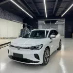 Volkswagen ID4 CROZZ PURE+ Electric Car 2022 White Color - Thumbnail 2