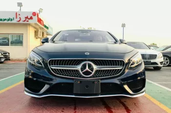MERCEDES BENZ S550 COUPE 2017 DARK BLUE WITH BEIGE INTERIOR FRESH JAPAN IMPORT