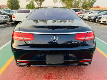 MERCEDES BENZ S550 COUPE 2017 DARK BLUE WITH BEIGE INTERIOR FRESH JAPAN IMPORT