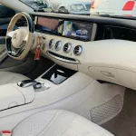 MERCEDES BENZ S550 COUPE 2017 DARK BLUE WITH BEIGE INTERIOR FRESH JAPAN IMPORT - Thumbnail 6