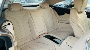 MERCEDES BENZ S550 COUPE 2017 DARK BLUE WITH BEIGE INTERIOR FRESH JAPAN IMPORT