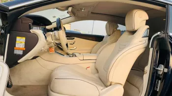 MERCEDES BENZ S550 COUPE 2017 DARK BLUE WITH BEIGE INTERIOR FRESH JAPAN IMPORT
