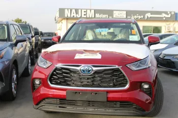 Toyota Highlander Hybrid Limited 2.5L 2022 Red