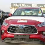 Toyota Highlander Hybrid Limited 2.5L 2022 Red - Thumbnail 1