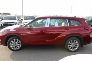 Toyota Highlander Hybrid Limited 2.5L 2022 Red