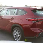 Toyota Highlander Hybrid Limited 2.5L 2022 Red - Thumbnail 6