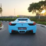 2014 Ferrari spider 458 Blue Color - Thumbnail 5