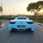 2014 Ferrari spider 458 Blue Color - Thumbnail 6