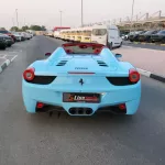 2014 Ferrari spider 458 Blue Color - Thumbnail 15