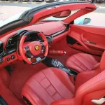 2014 Ferrari spider 458 Blue Color - Thumbnail 17
