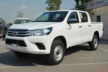 TOYOTA HILUX 2.4L BASIC WITH POWER WINDOW 2022 - WFITE (Black)