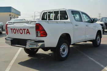 TOYOTA HILUX 2.4L BASIC WITH POWER WINDOW 2022 - WFITE (Black)