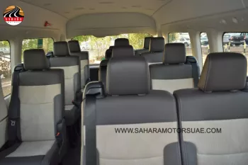 2022 MODEL TOYOTA HIACE HIGH ROOF GL 2.8L  DIESEL 13  SEATER BUS AUTOMATIC TRANSMISSION