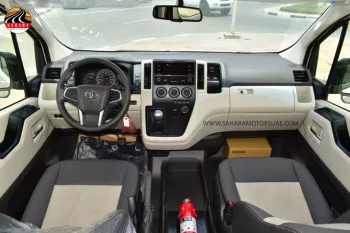 2022 MODEL TOYOTA HIACE HIGH ROOF GL 2.8L  DIESEL 13  SEATER MANUAL TRANSMISSION