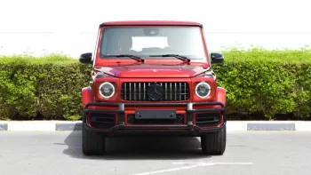 Mercedes-Benz G 63 AMG 2022 Red Color