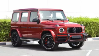 Mercedes-Benz G 63 AMG 2022 Red Color