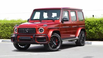Mercedes-Benz G 63 AMG 2022 Red Color