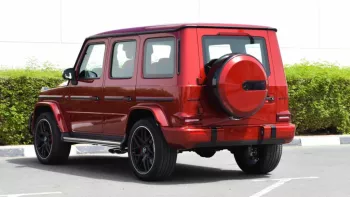 Mercedes-Benz G 63 AMG 2022 Red Color