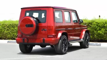 Mercedes-Benz G 63 AMG 2022 Red Color