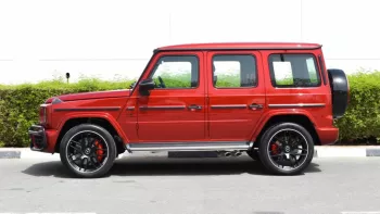 Mercedes-Benz G 63 AMG 2022 Red Color