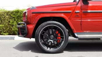 Mercedes-Benz G 63 AMG 2022 Red Color