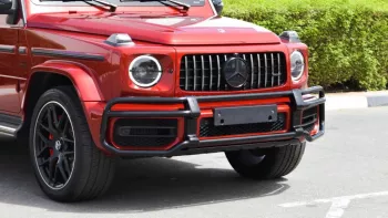 Mercedes-Benz G 63 AMG 2022 Red Color