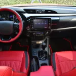 New 2023 MODEL TOYOTA HILUX SAHARA EDITION V6 4.0L PETROL AUTOMATIC RED COLOR (EXPORT ONLY) - Thumbnail 10